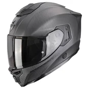 Karbonska motoristicka kaciga Scorpion EXO-1500 CARBON Air, mat crna