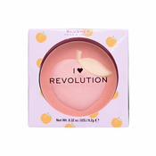 I Heart Revolution Fruity kompaktno rumenilo nijansa Peach 9.2 g