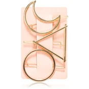 BrushArt Hair Clip sponke za lase 3 kos Simple Shapes 3 kos