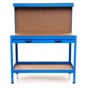 Delovna miza 1200x600 s perforirano steno 1 predal