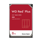 WD Red Plus WD80EFPX NAS HDD - 8 TB 5640 rpm 256 MB 3,5 Zoll SATA 6 Gbit/s CMR