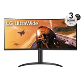 LG 34” UltraWide 21:9 160Hz zakrivljeni monitor | 34WP75CP-B