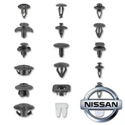 Plastični priključni zatiči in sponke 408pcs NISSAN profi Asta A-TC007 10453