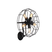 Azzardo AZ1349 - Stenska svetilka FAN 5xE27/60W/230V