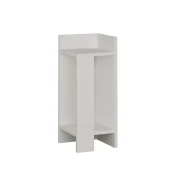 Hanah Home Elos Right Nocni stocic, 25x60x27cm, Beli