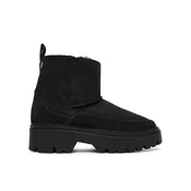 Škornji za sneg Tommy Hilfiger Real Shearling Pullon FW0FW08997 Črna