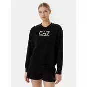 EA7 Emporio Armani Trenirka za tek črna/bela