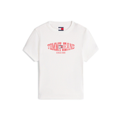 Tommy Jeans Majica mornarska/svetlo rdeča/bela