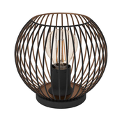 Eglo 901872 - Stona lampa ALMANZORA 1xE27/60W/230V crna