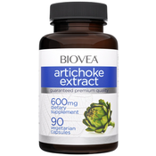 Artichoke Extract, 600 mg, 90 kapsula, Biovea