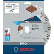 Diamantna plošča PRO Abrasive, 230 x 22,23 mm