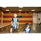Otroška neoprenska obleka aquakiddo neoprene wetsuit cars m