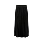 Only Suknje Skirt Melisa Plisse - Black Crna