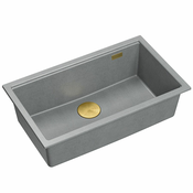 granitni umivalnik Logan 110 Grey Metallic