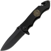 Outdoorový sklopivi nož QH - 40996 - ČRNa KP40996