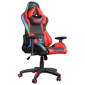 AULA Gaming stolica F8041 RGB crno-crvena