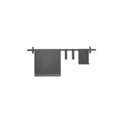 Obešalnik s policami House Doctor HDVirar, 35 x 80 cm