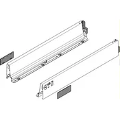 TBX Antaro Stranice Bele L-350mm - 378M3502SA ( 421-710 )