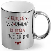 shumee VALENTINOVO DARILO ZA NJO ZA NJEGA SREBRNA SKODELICA DO KONCA TVOJIH DNI