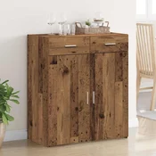 Ormaric za pohranu s ladicama Staro drvo 80 x 42.5 x 93.5 cm