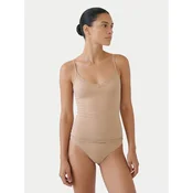 Ysabel Mora Spodnja majica 19459 Svetlo bež Slim Fit