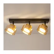Brilagi - LED Spot svetiljka AURA LUX 3xGX53/30W/230V crna/zlatna