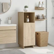 vidaXL Kopalniška omarica Sonoma hrast 36.5 x 38 x 95 cm