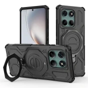 Hibridni ovitek Carbon Shield Pro za Motorola Edge 60/Edge 60 Fusion - black