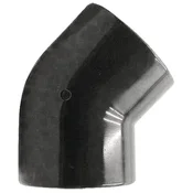Granit PVC-U kotni priključek 45 stopinj DN 15 notranji premer 16 barov kapalna cev 20 mm