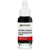 Garnier Serum proti kožnim nepravilnostim AHA + BHA Charcoal (Serum) 30 ml