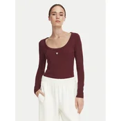 Guess Bodi V4YP07 J1314 Bordo rdeča Slim Fit