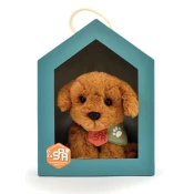Doudou Bež kuca u kucici 16 cm ( HO3312 )