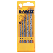 DeWalt set burgija za gradevinske materijale, 5 delova ( DT6952 )