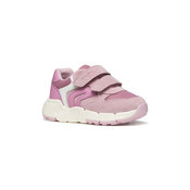 Pink Girls Geox Flexyper Mini Sneakers - Girls