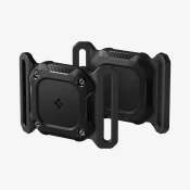 Premium Spigen ovitek Tough Armor za Apple AirTag 1/2 sledilno napravo, za ovratnico vašega ljubljenčka - črna