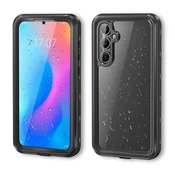 Vodoodporni ovitek IP68 za Samsung Galaxy A55 5G, rdeča paprika, črna