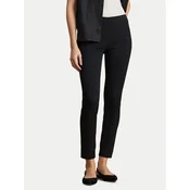 LAUREN RALPH LAUREN Hlače iz tkanine 200631310003 Črna Regular Fit