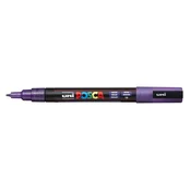 Marker Uni pc-3ml Posca glitter ljubičasti
