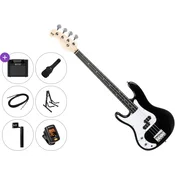 PSD Guitars PCB-100L Premium SET Black Električna bas kitara