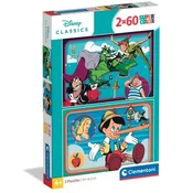 Disney+klasiki+2x60-delni+Supercolor+uganka+-+Clementoni