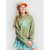 Roxy Hope You Trust 2 Kids Hoodie oil green
