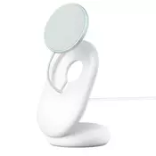 GOOGLE Google, Qi2 15W magnetni brezžični polnilec s stojalom z USB-C kablom 1 m, Bela, (5000190860)