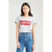 LEVI'S SHORT SLEEVE T-SHIRT WOMEN GREY