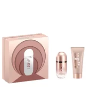 Carolina Herrera Ženski set 212 Vip Rose Edp, 50 ml + Losion za telo, 75 ml