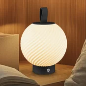 Briloner LED namizna svetilka na baterije Brilo unplugged Globe, črna/bela, IP44 - Hodnik - Sodobni - črna, bela - Plastika