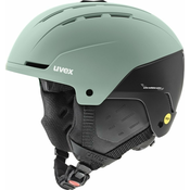 UVEX Stance MIPS Oxid Green/Black Mat 51-55 cm Smučarska čelada