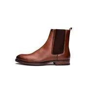 nae Vegan Shoes Chelsea škornji BASTI B rjava