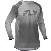 FLY Racing Evolution motokros dres bijelo-sivi