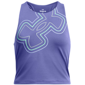 Majica bez rukava Under Armour Motion Branded Crop Tank-PPL