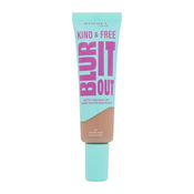 Rimmel Kind & Free Blur It Out Mattifying Skin Tint puder mastna koža 30 ml Odtenek 400 natural beige